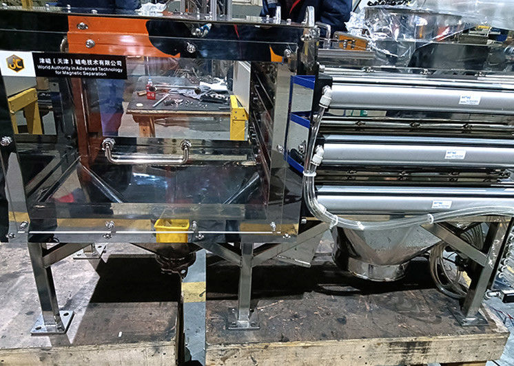 Spezielle Gehäuse-Typ vollautomatische Flüssigkeitsleitungsmagnetische Trennmaschine für die Lithiumbatterienindustrie