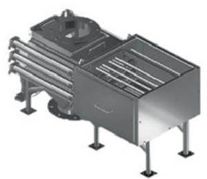 Magnetische Trennmaschine, Pneumatische Selbstreinigung