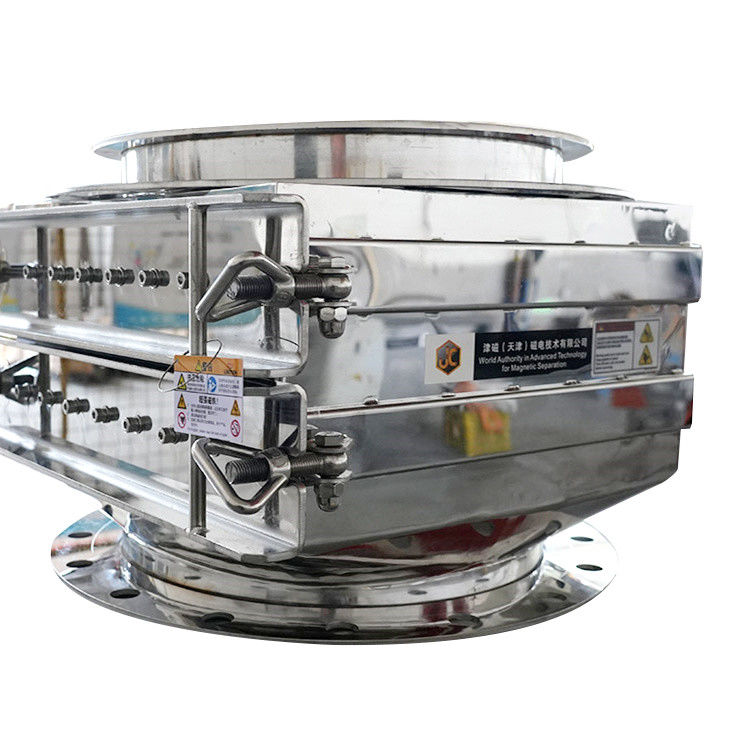 10,000 Gauss Hochintensitätsmagnetische Trennmaschine Eisenerz / Metallschrott / Quarz Sortierung