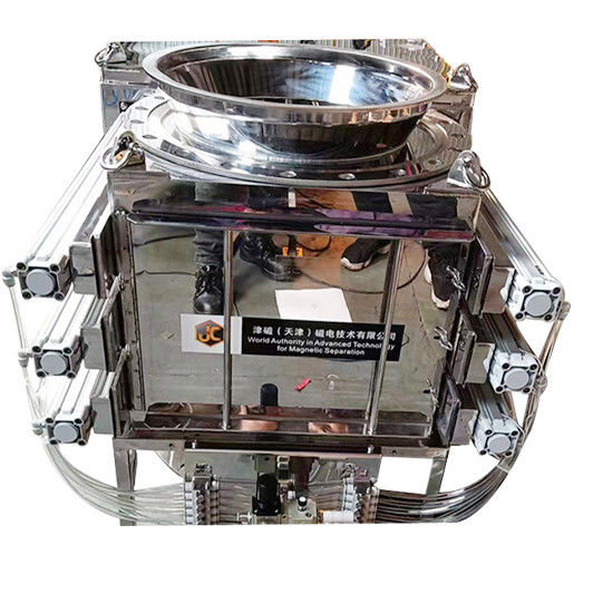 Dry Powder Typ Permanent magnetischer Eisenentferner für die Lebensmittelindustrie PLC