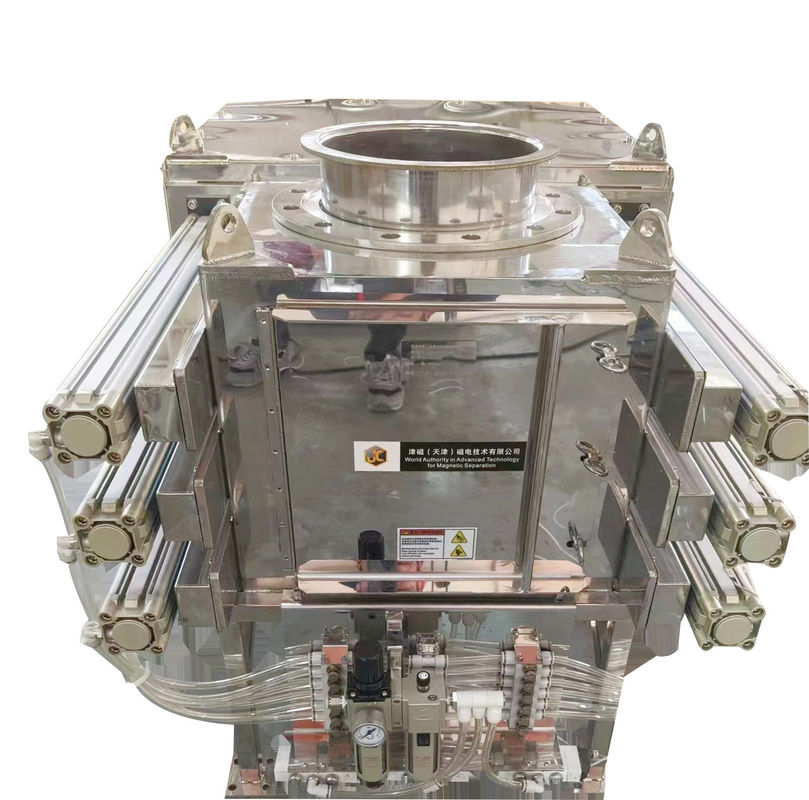 Auto-Selbstreinigungs-Schublade-Typ Gitter magnetischer Trennseparator Quadratform