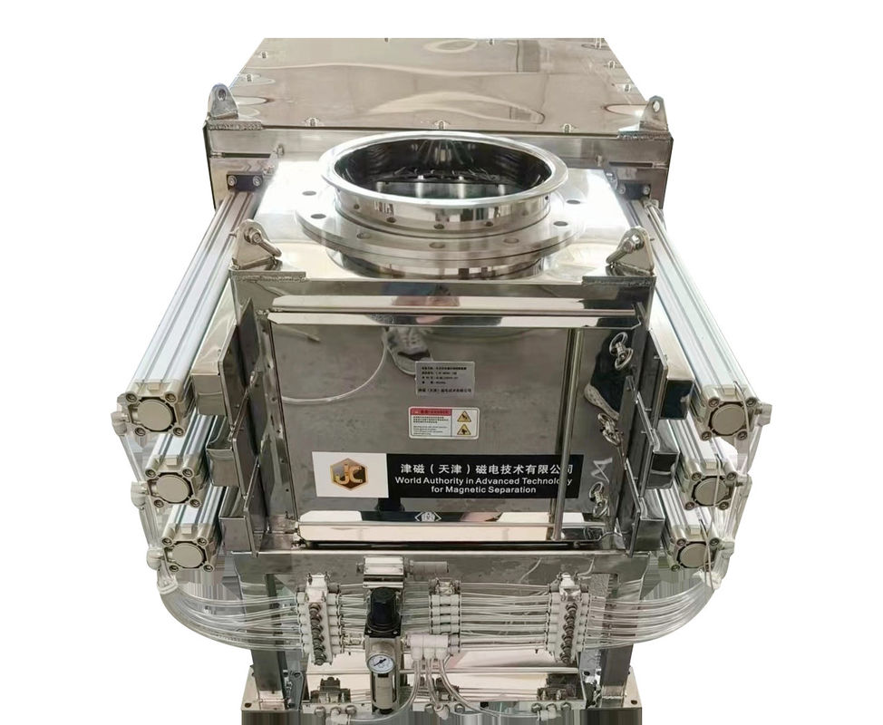 Auto-Selbstreinigungs-Schublade-Typ Gitter magnetischer Trennseparator Quadratform